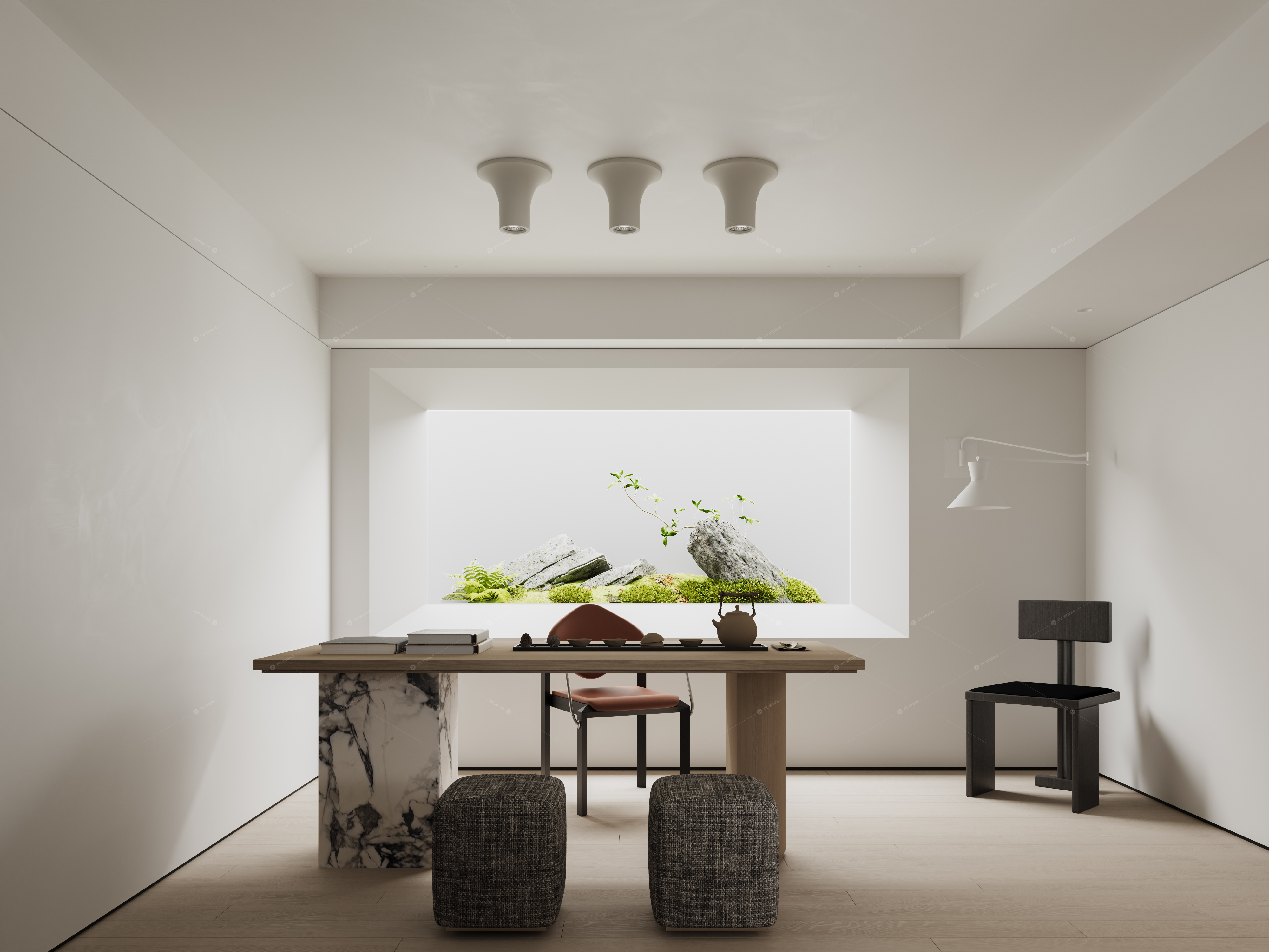 Living & Dining Rooms 3D Models 4