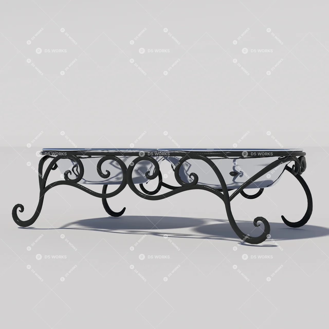 Elevated Pet Bowl 3d model thumbnail 2