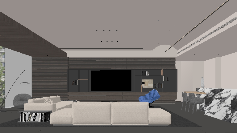 Modern Home Living Room