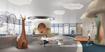 Modern Amusement Park