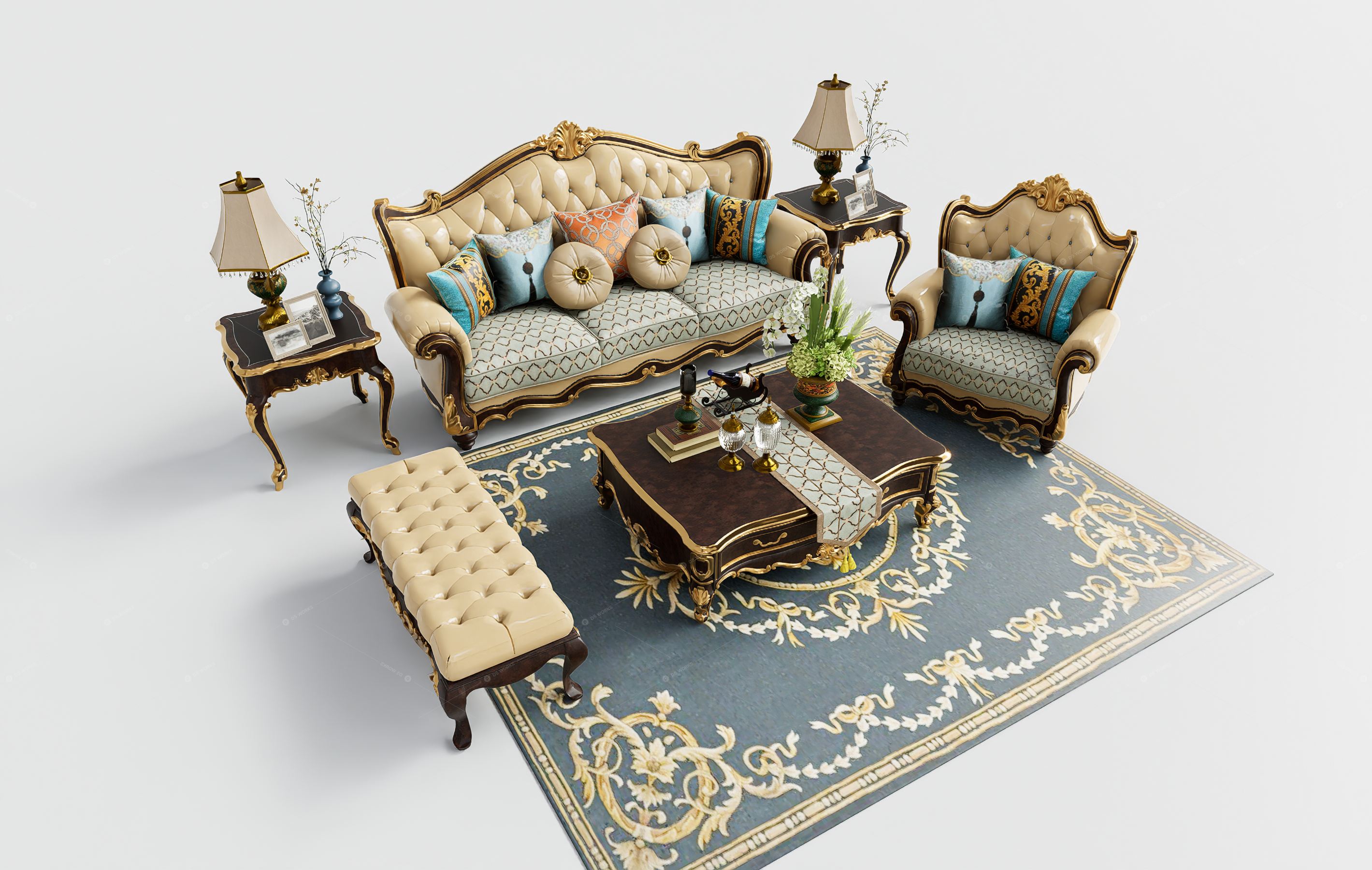 Furniture Sets 3D Models 2