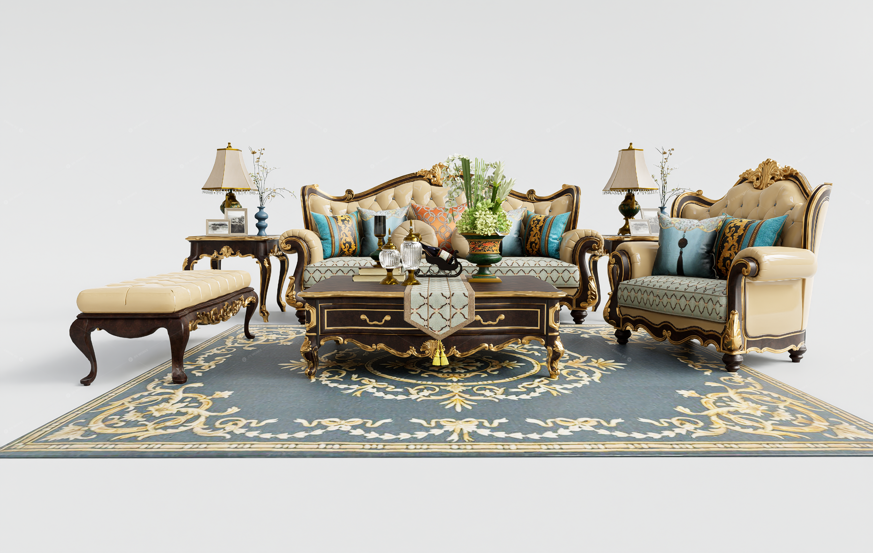 Furniture Sets 3D Models