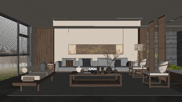 Chinese Home Living Room