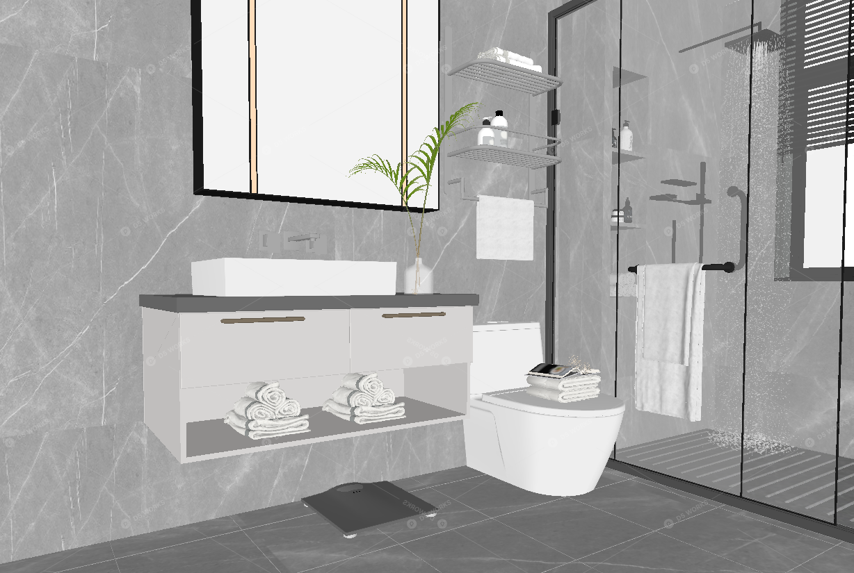 Bathrooms 3D Models 3