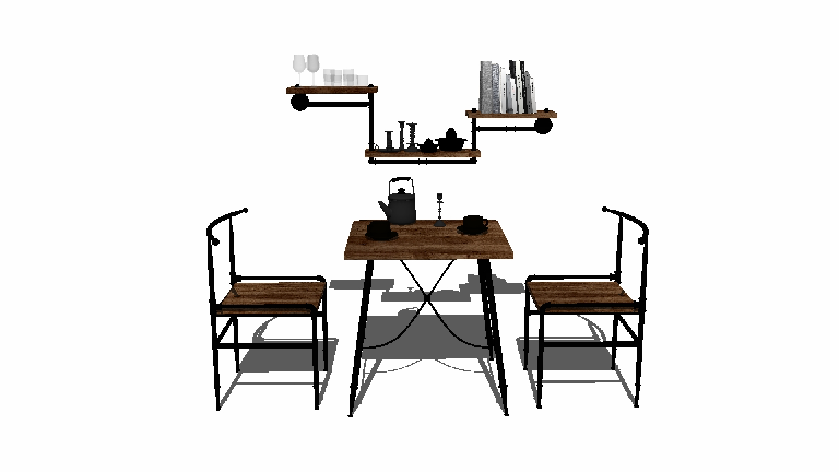 Modern Leisure Table & Chair Set