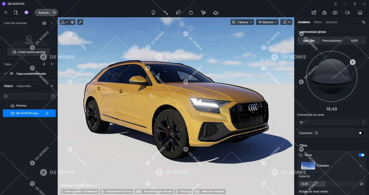 Car 3d model thumbnail 2