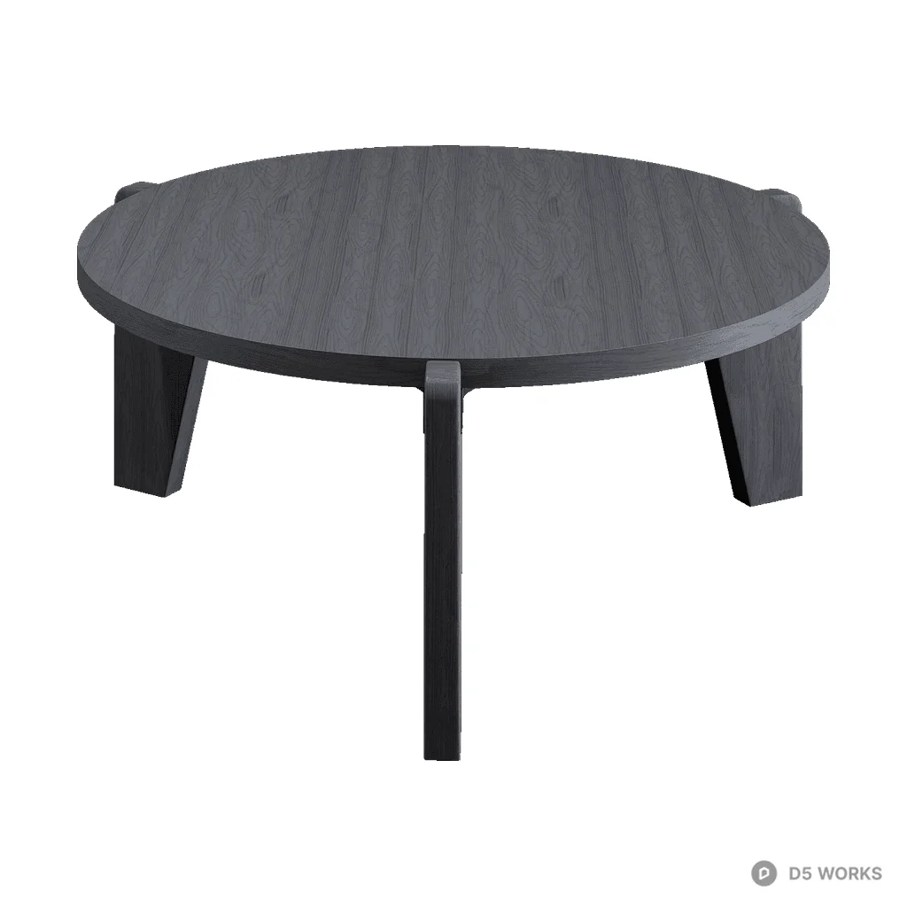 Gueridon Coffee Table 02 3d model - Image 1