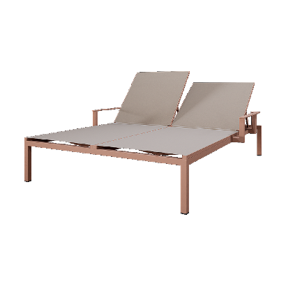 Landscape Double Chaise Lounge  02
