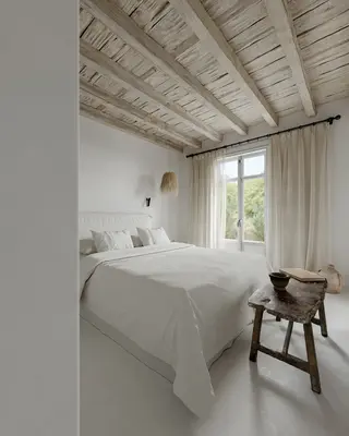 Minimalist Japanese Style Guest Room 3d model