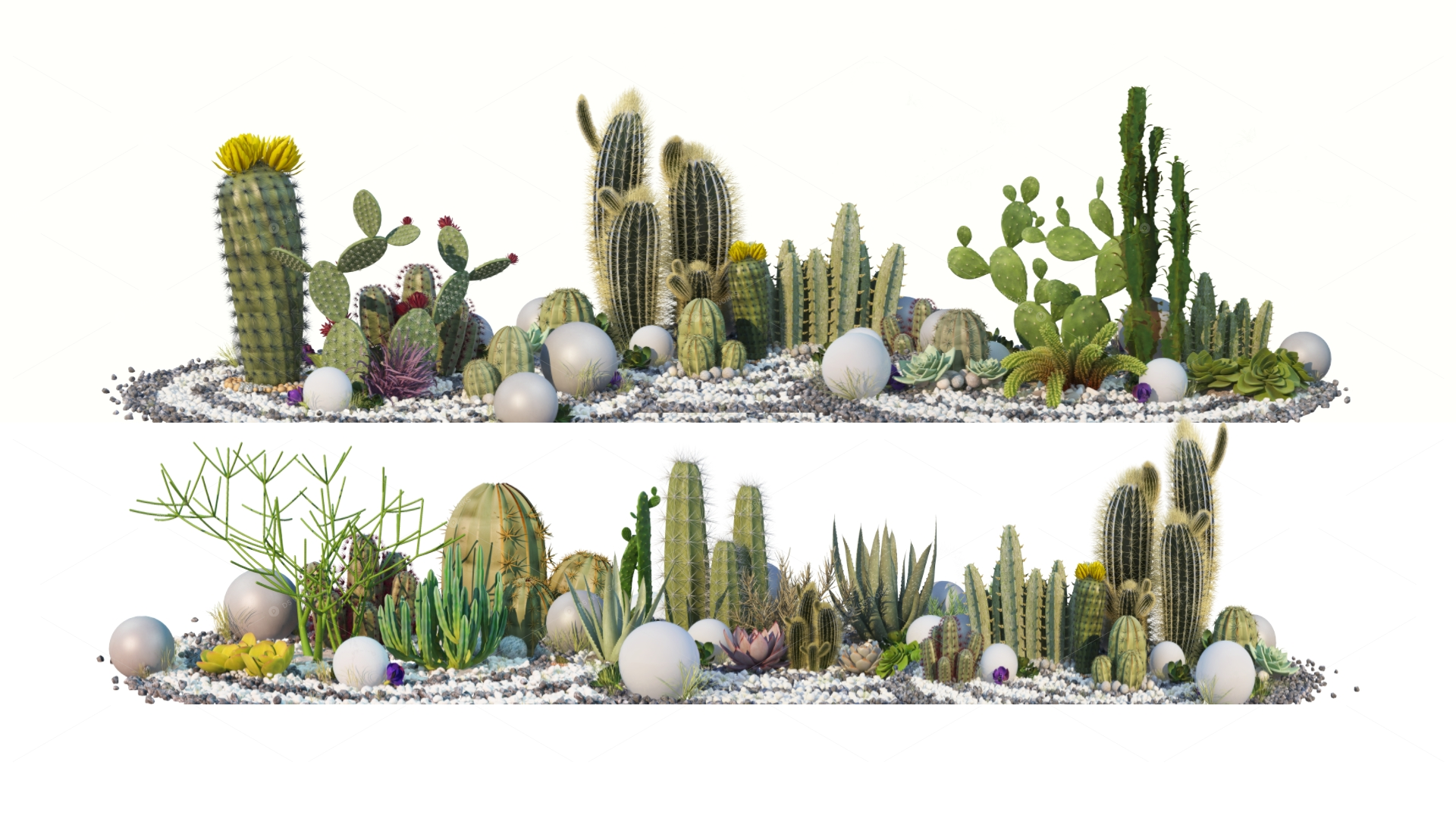 Greenery 3D Models