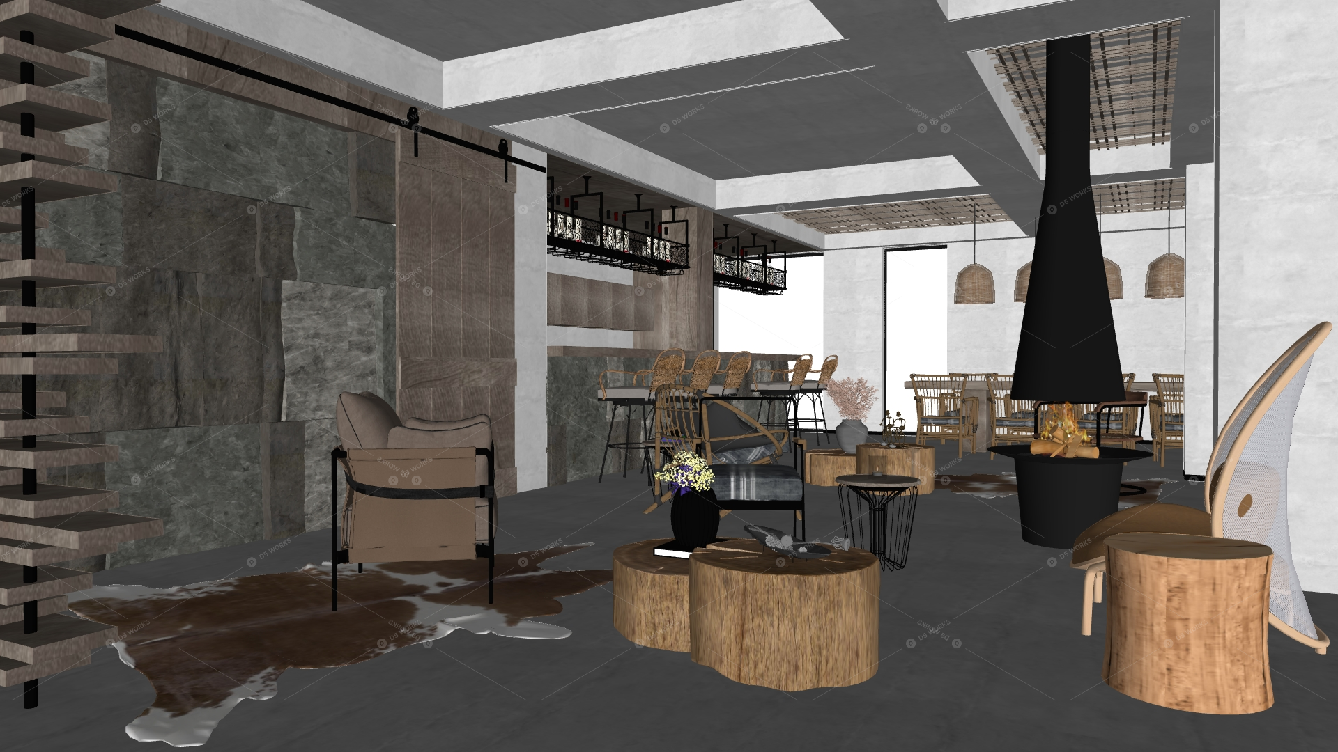Living Rooms 3D Models