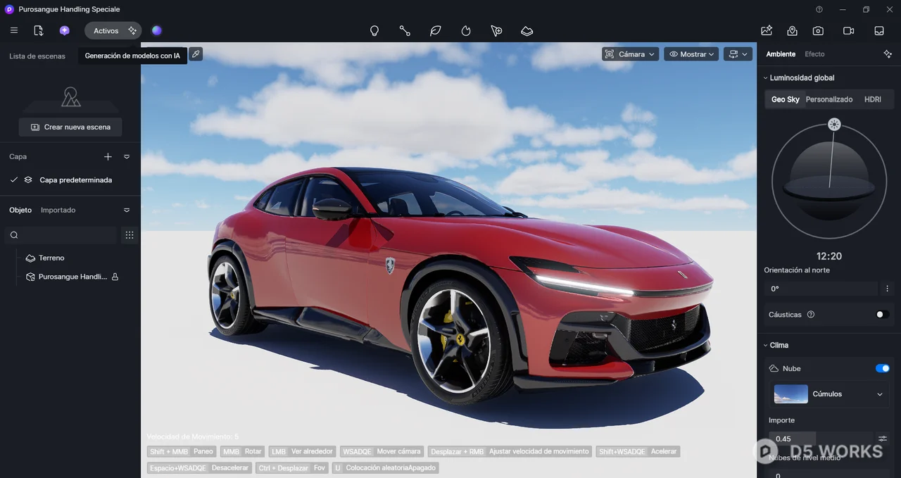 V12 Luxury Performance SUV Handling Speciale Edition 3d model thumbnail 2