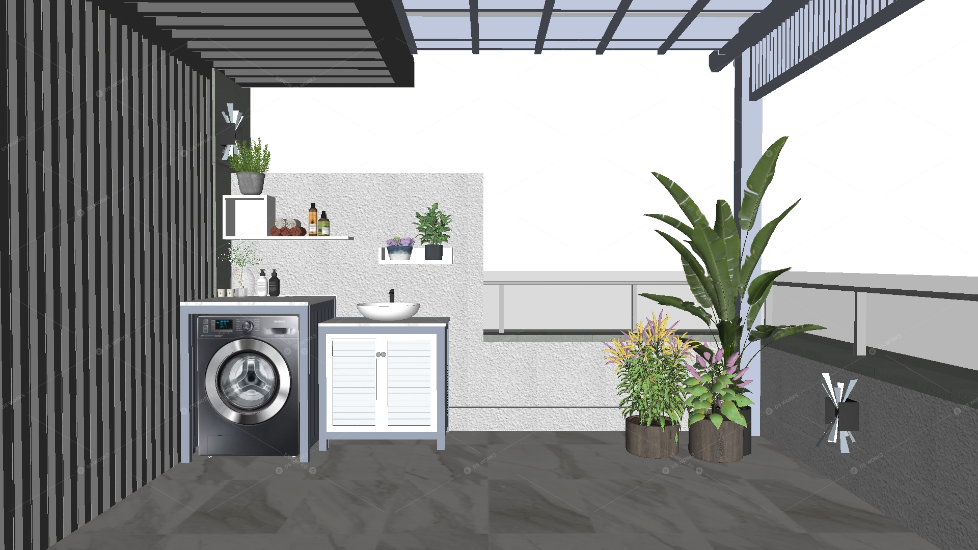 Gardens & Balconies 3D Models 2