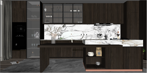 Modern Dining Table & Chairs Set