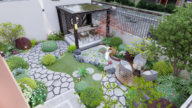Modern Courtyard Landscapes