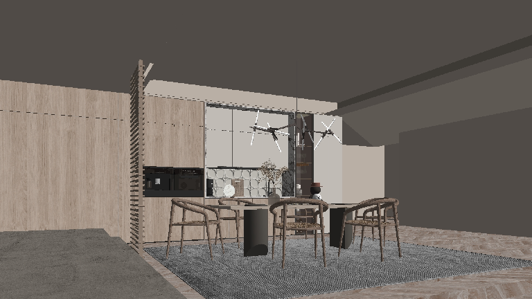 Modern Dining Room (Home)