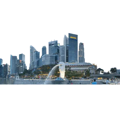 Urban Daytime View 01 3d model