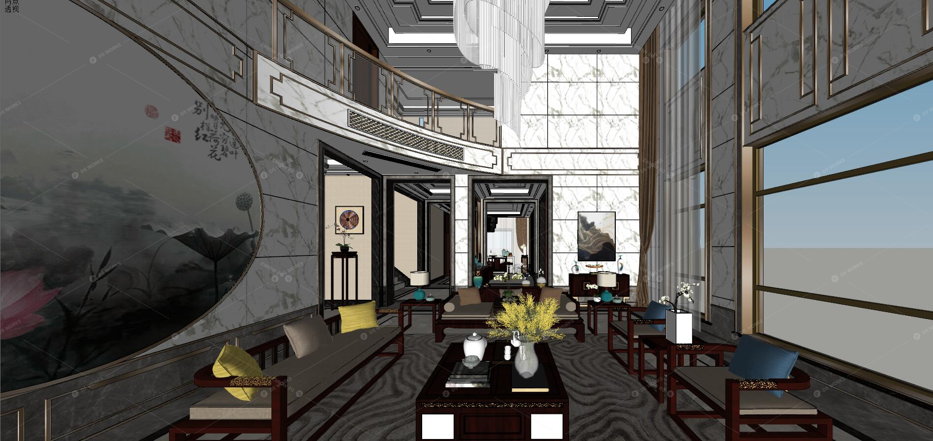 Living & Dining Rooms 3D Models 16