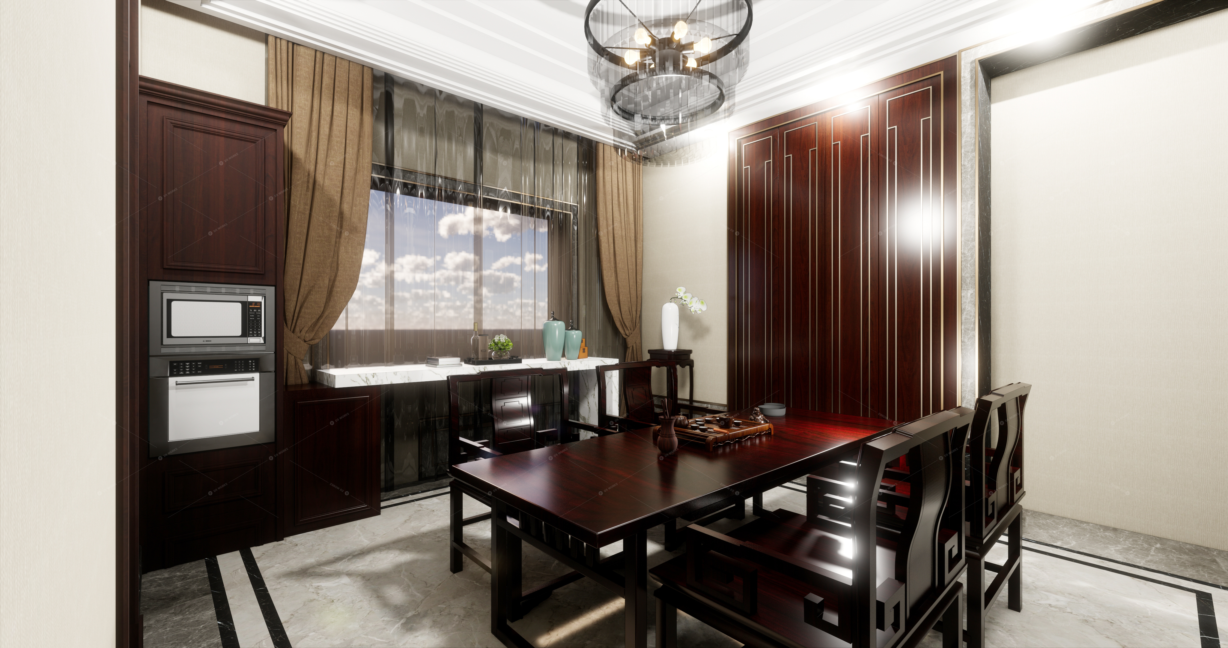 Living & Dining Rooms 3D Models 12