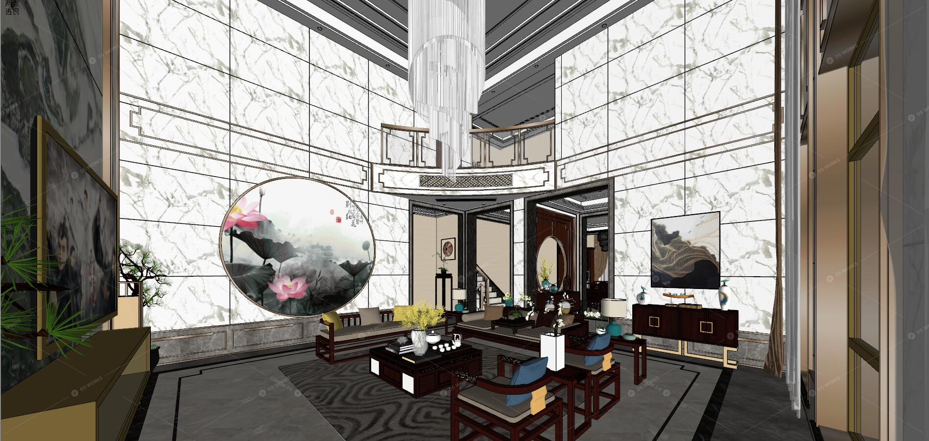 Living & Dining Rooms 3D Models 5