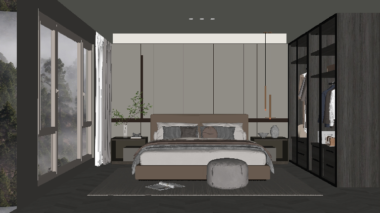 Modern Double Bed