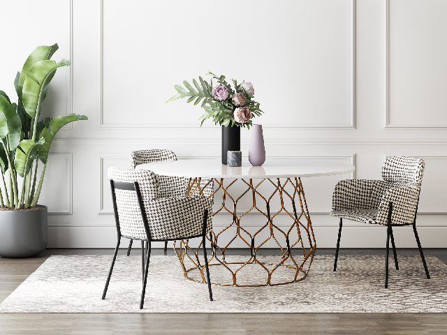 Modern Leisure Table & Chair Set