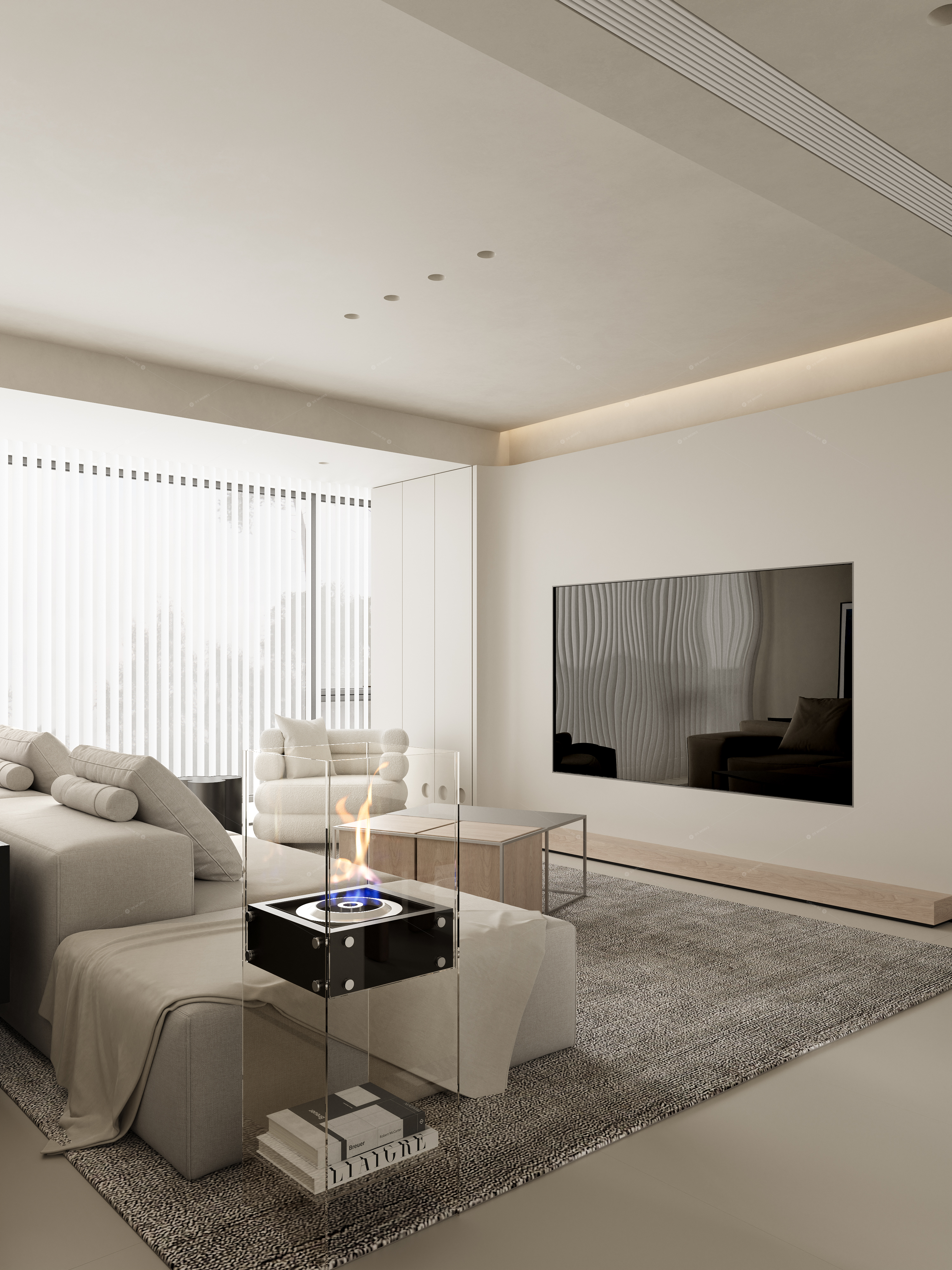 Living & Dining Rooms 3D Models 6