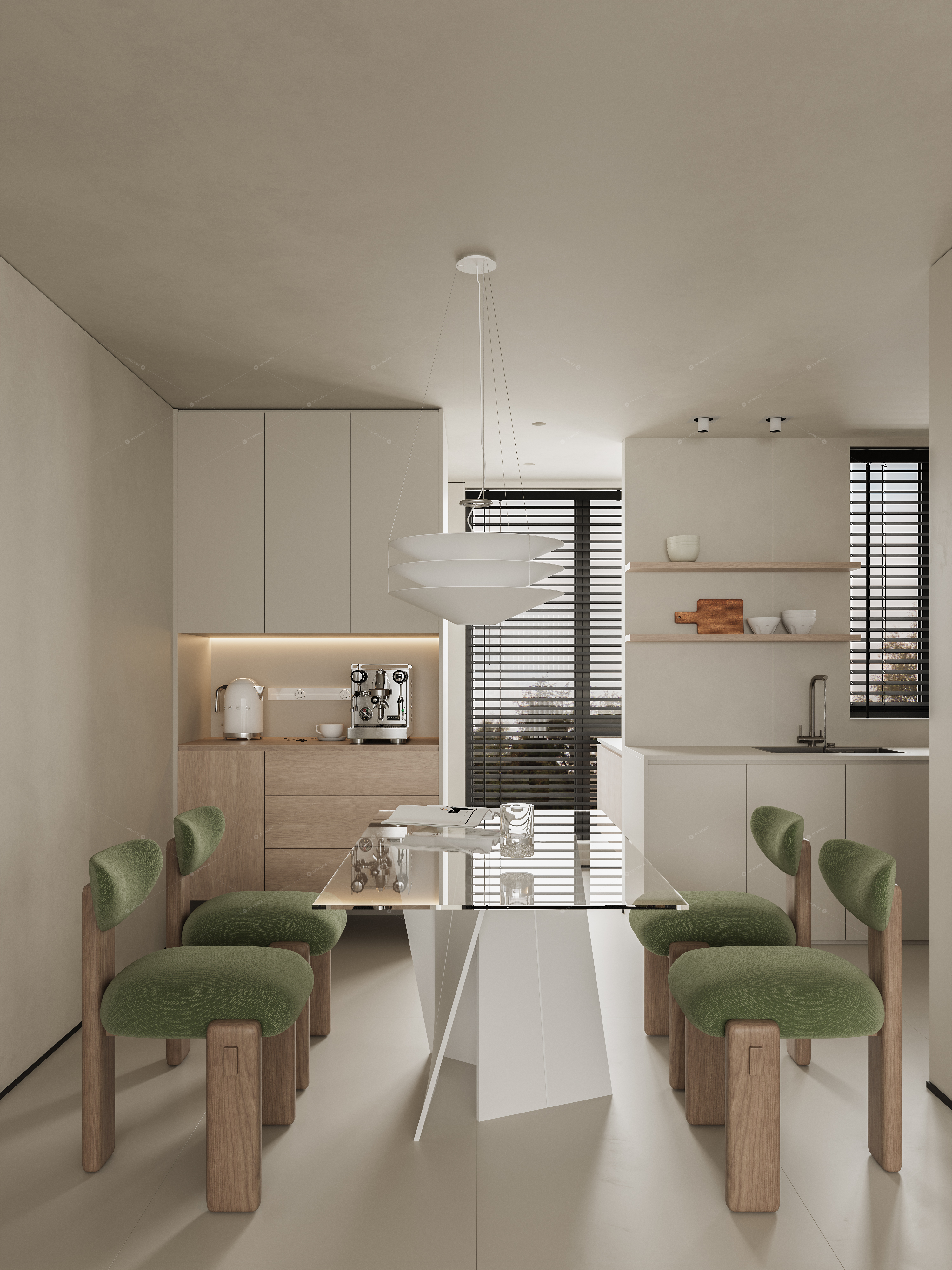 Living & Dining Rooms 3D Models 5