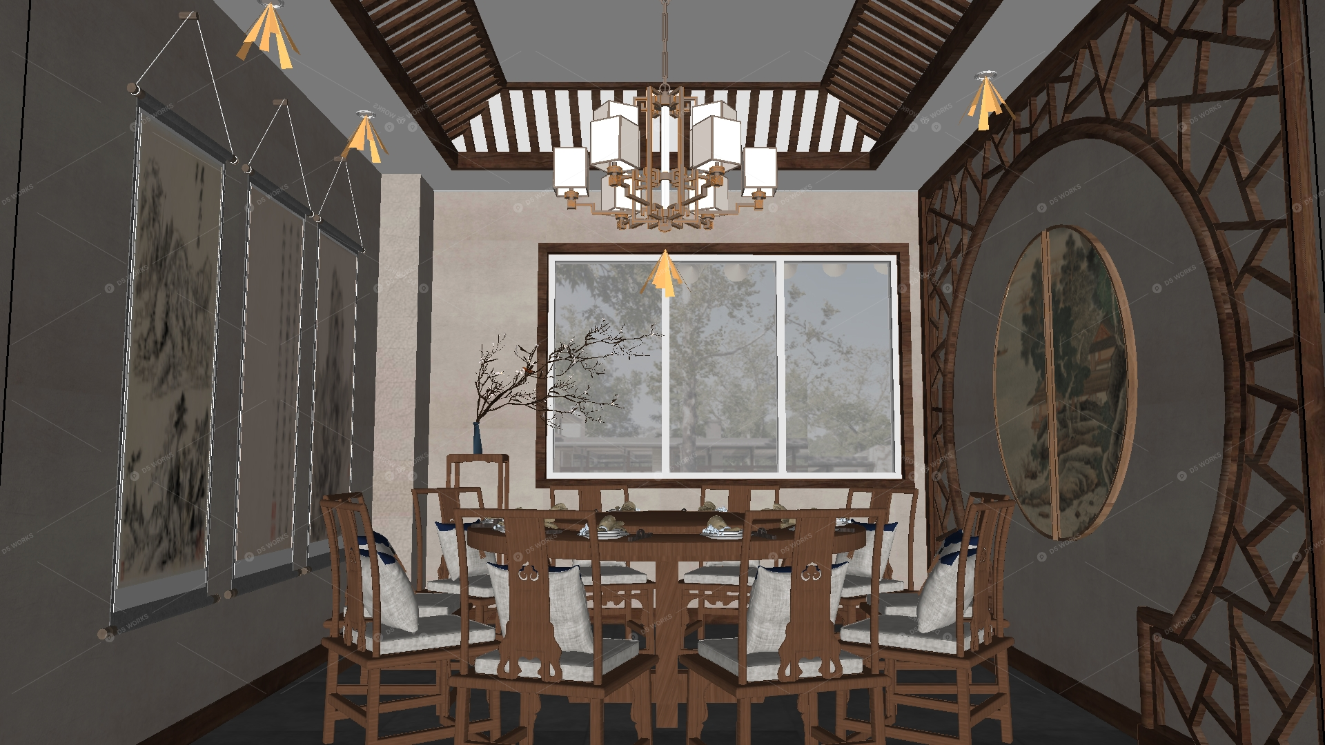 Pendant Lights 3D Models