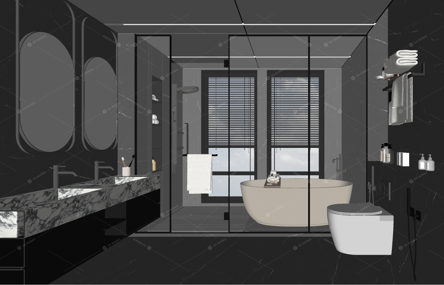 Bathrooms 3D Models 2