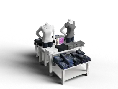 Modern Display Shelves