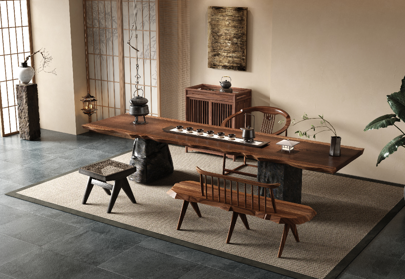 Modern Tea Room