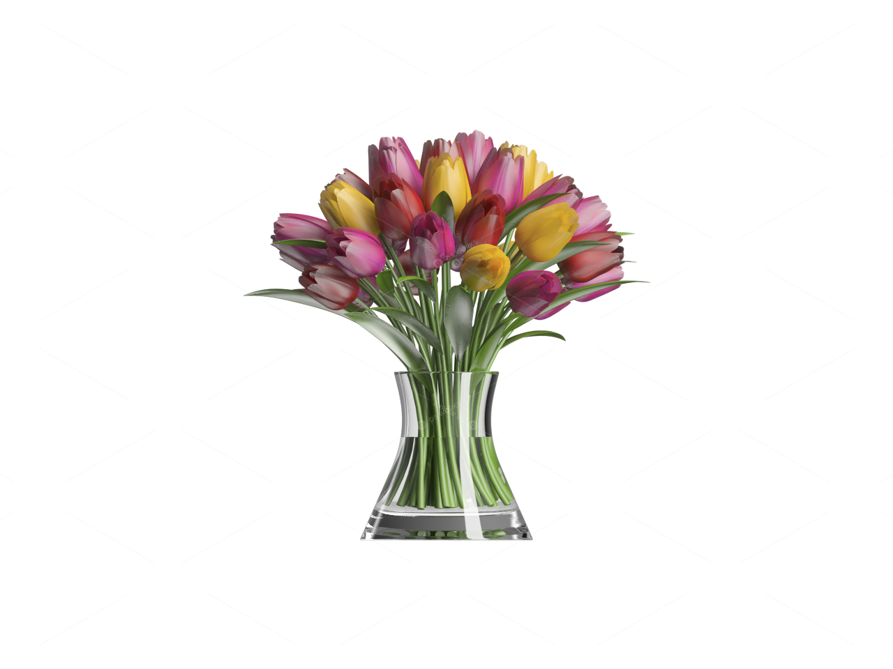 Vases & Floral Arrangements 3D Models 2