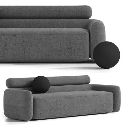 Modern Three-seater Sofa