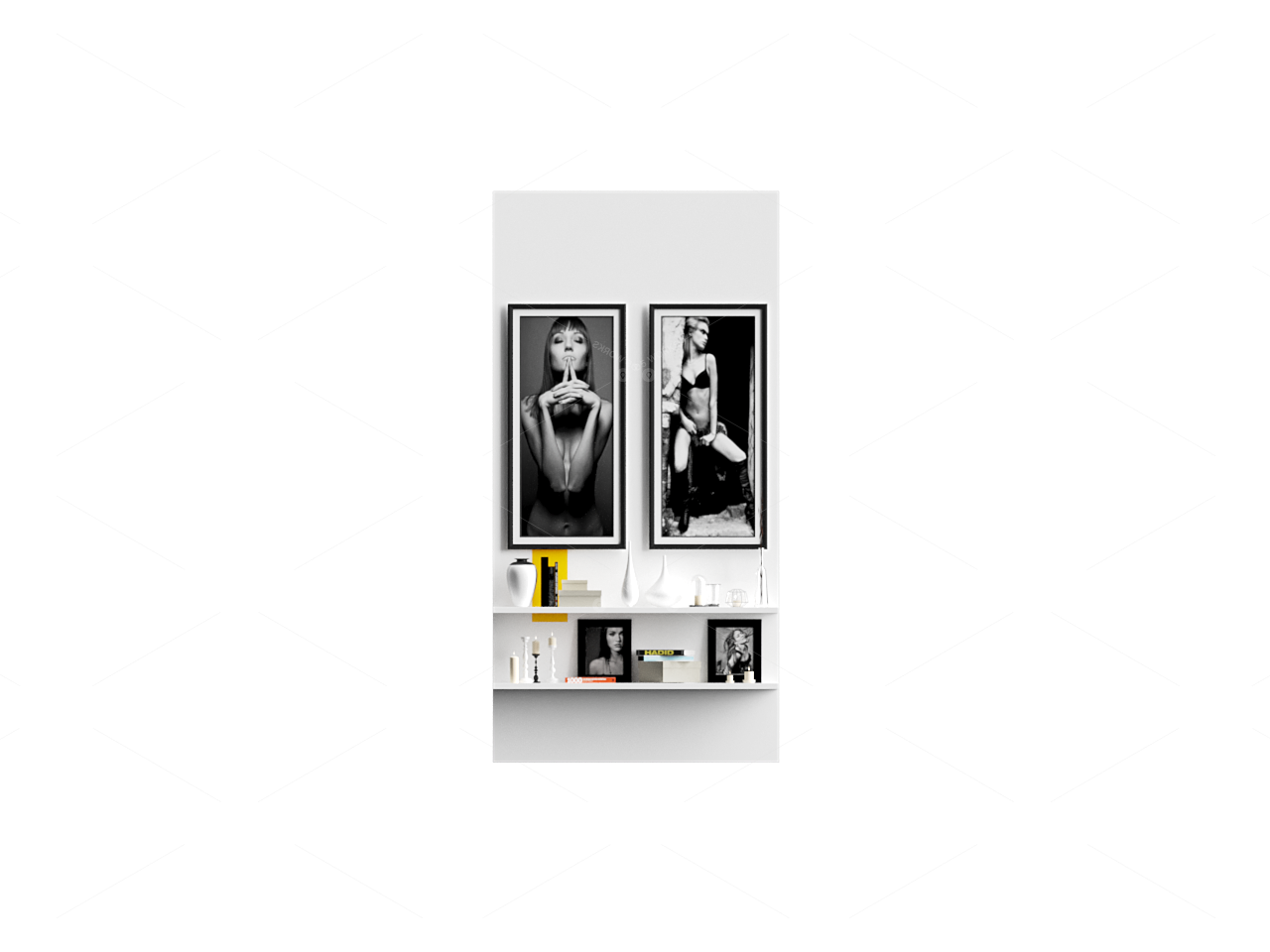 Shelves 3D Models 2