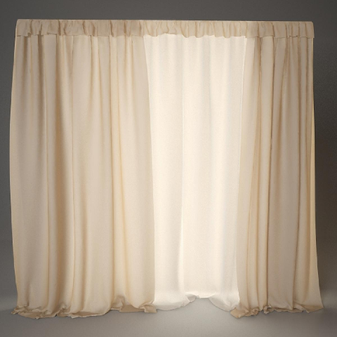 Modern Sheer Curtain