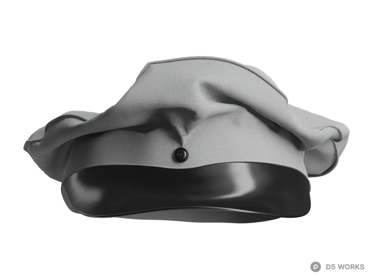 Classic Sailor Hat 3d model thumbnail 2