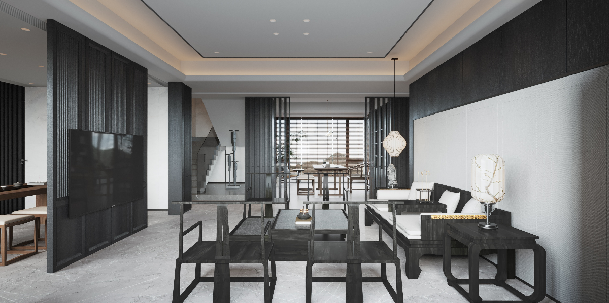 Classical Chinese Home Living Room