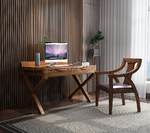 New Chinese Desk & Chair Set