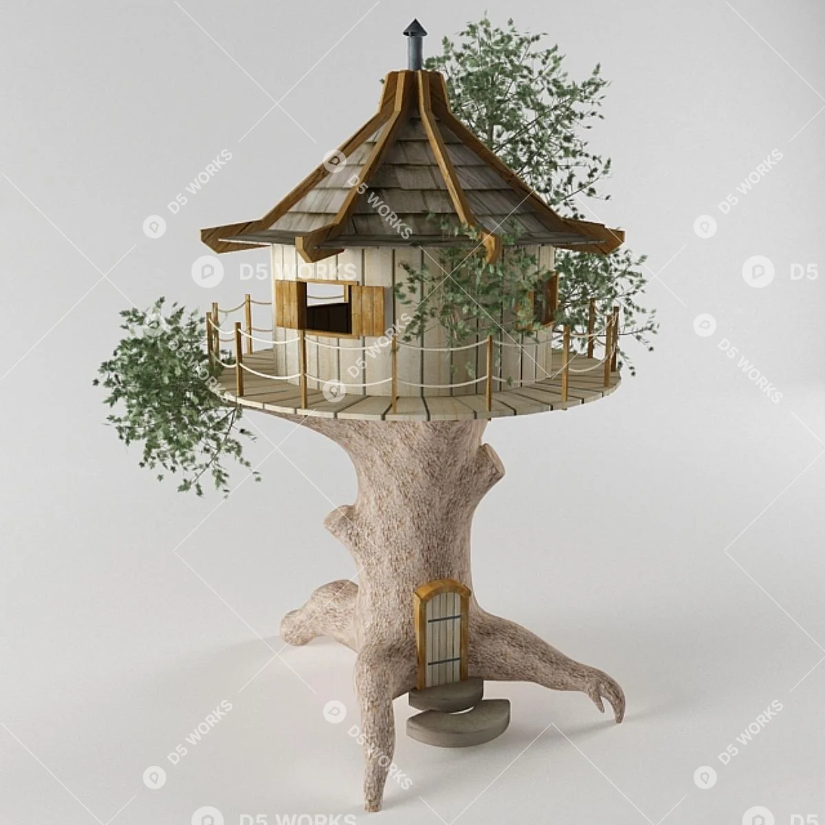 Watermark Treehouse Modern Treehouse