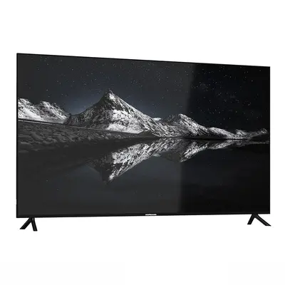 Ultra Slim Frameless TV With Mountain Landscape Display 3d model