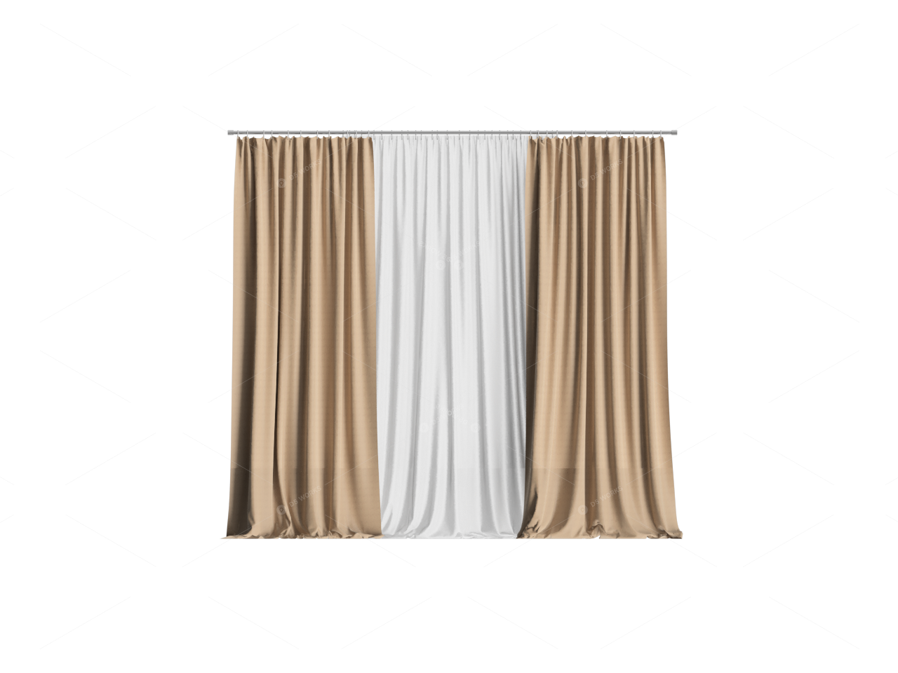 Curtains 3D Models 2