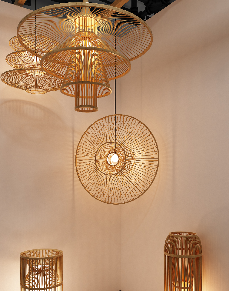 Southeast Asian Pendant Light