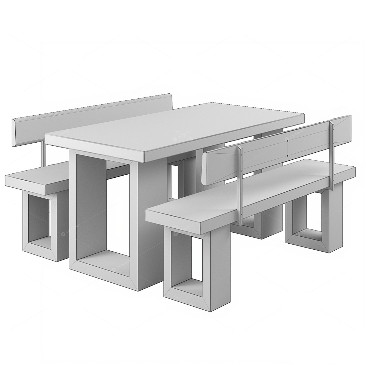 Outdoor Furniture 3D Models 3