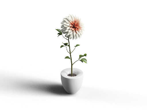 Modern Potted Plant