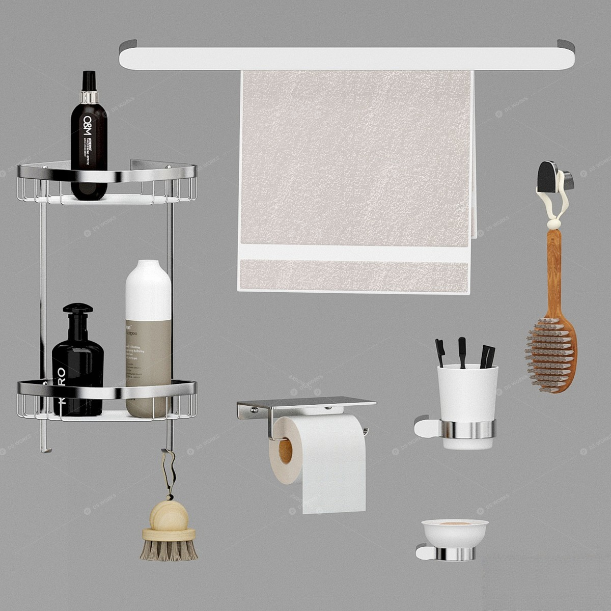 Bathroom Fixtures 3D Models 2