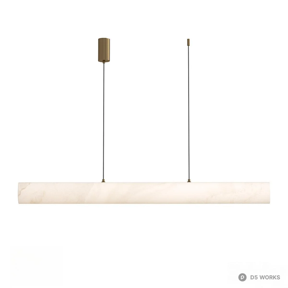 Minimalist Linear Pendant Light 3d model - Image 1