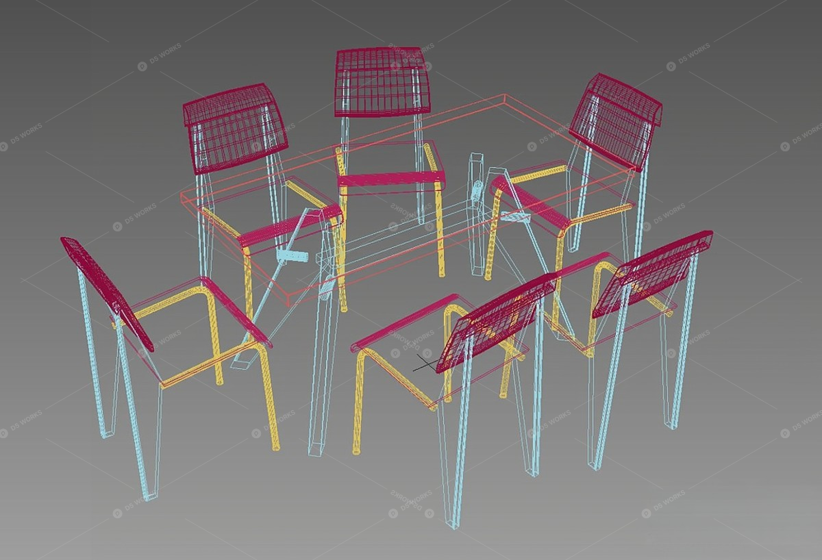 Furniture Sets 3D Models 3