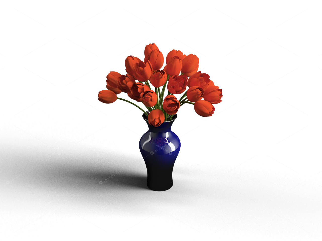 Vases & Floral Arrangements 3D Models