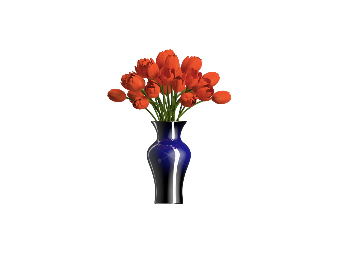 Vases & Floral Arrangements 3D Models 2